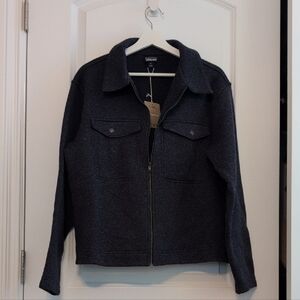 Patagonia Navy Better Sweater Utility Jacket